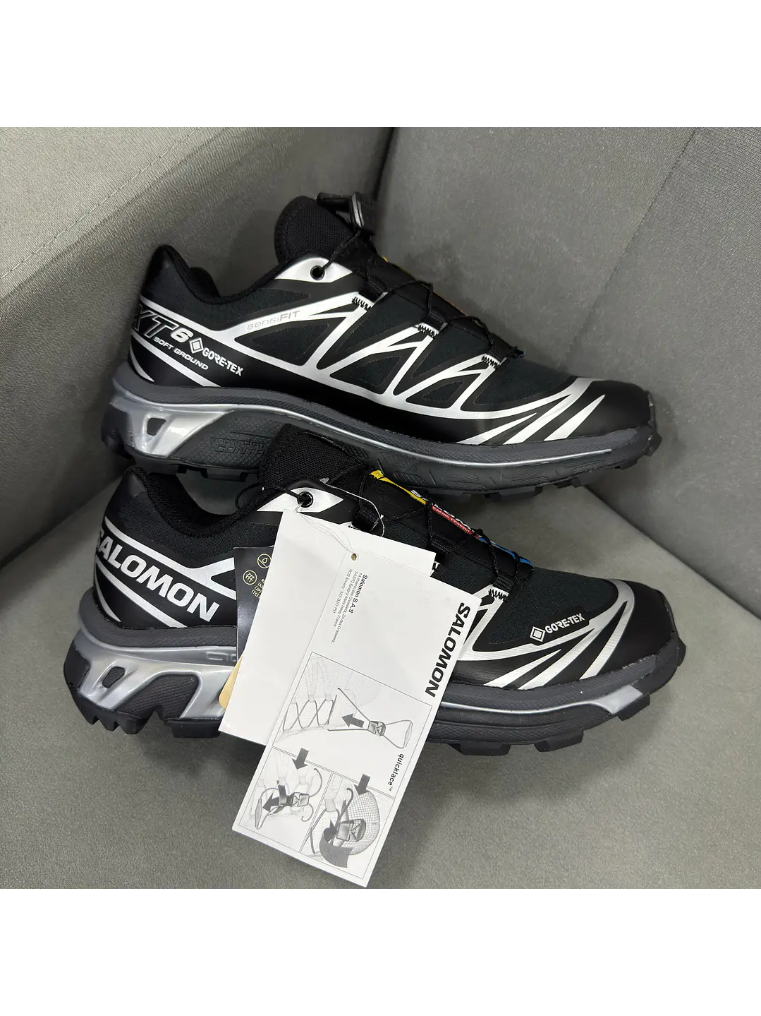 Salomón XT-6 Metallic Black  2