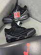 Jordan Retro 3 Travis Scoot Black  - Miniatura 1