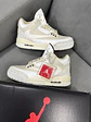 Jordan Retro 3 Travis Scott Beige  - Miniatura 1