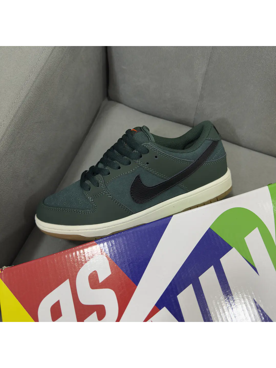 Nike Sb Dunk Low Pro Deep Fir  1