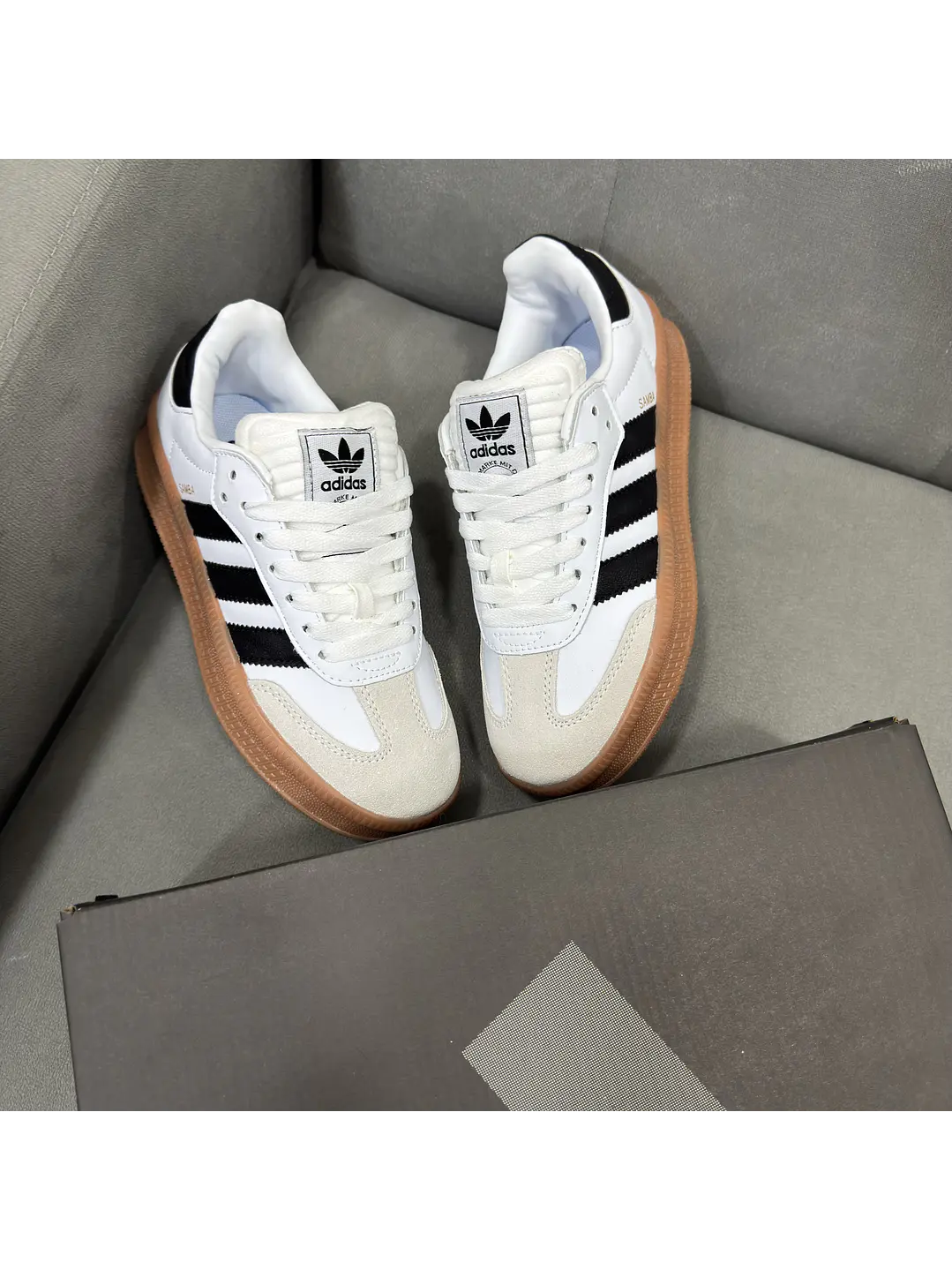 Adidas Samba XLG White  3