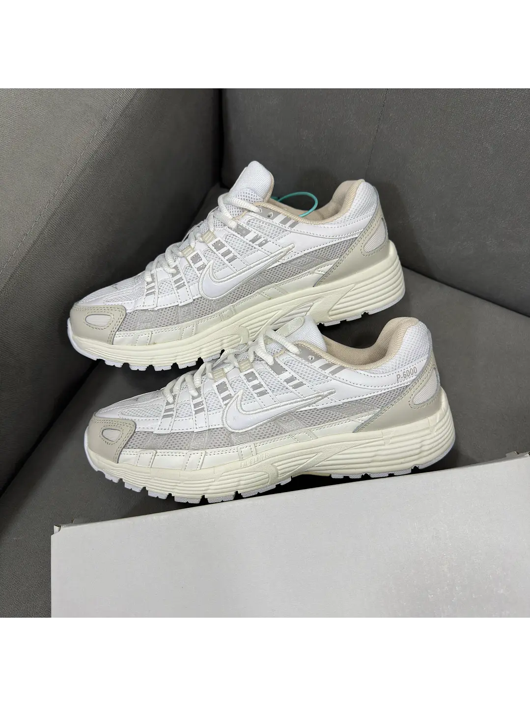 Nike P-6000 White  3