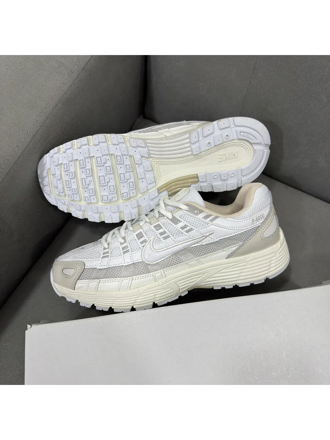 Nike P-6000 White  2