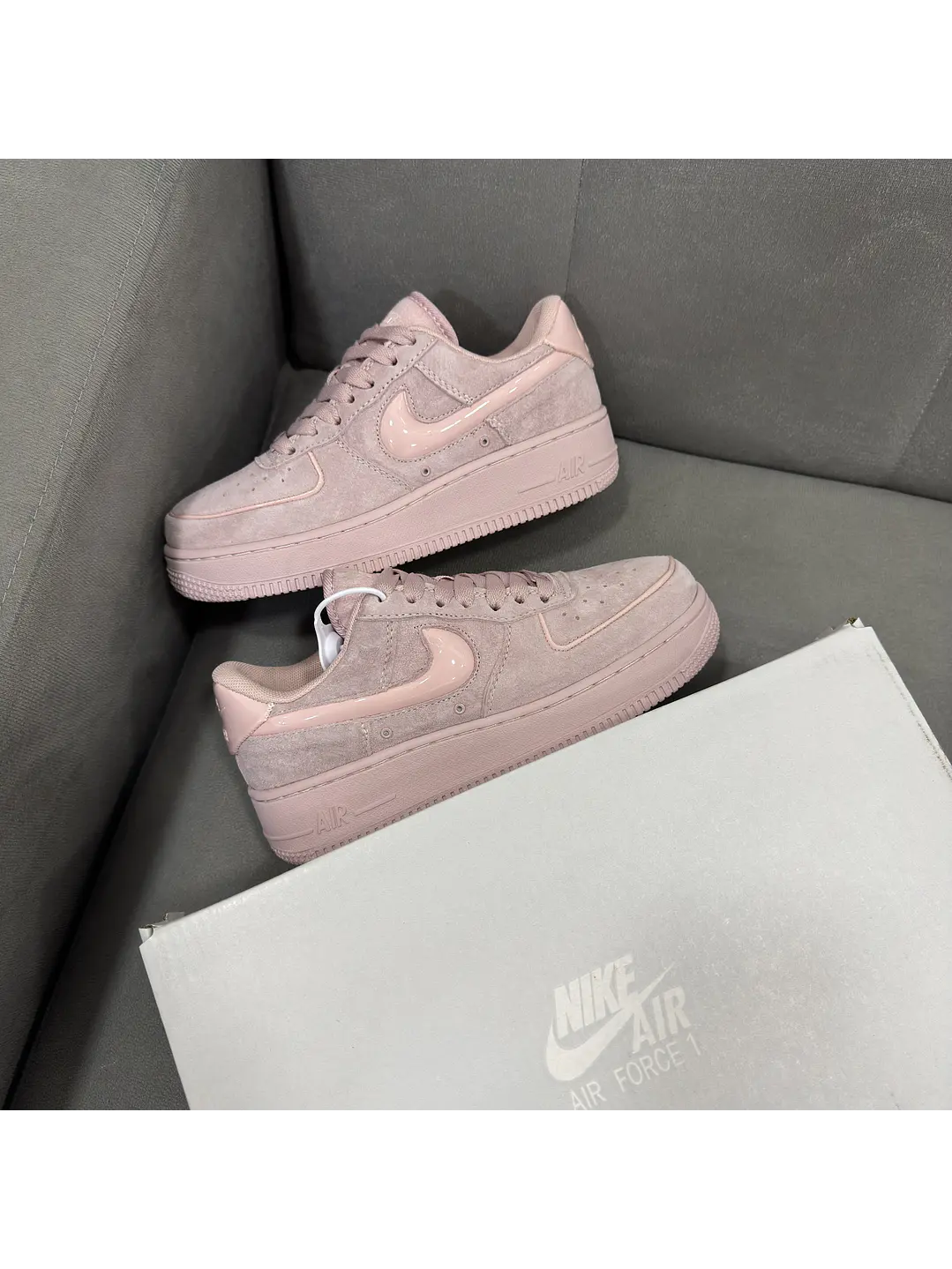Nike Af1 Low Particle Pink  1