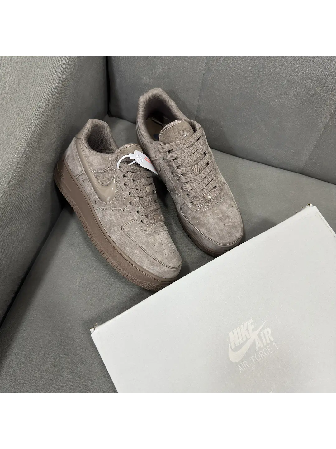 Nike Af1 Low Mink Brown  3
