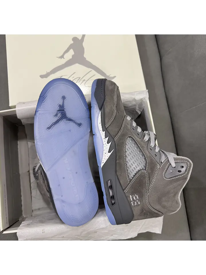 Jordan Retro 5 Wolf Grey  3