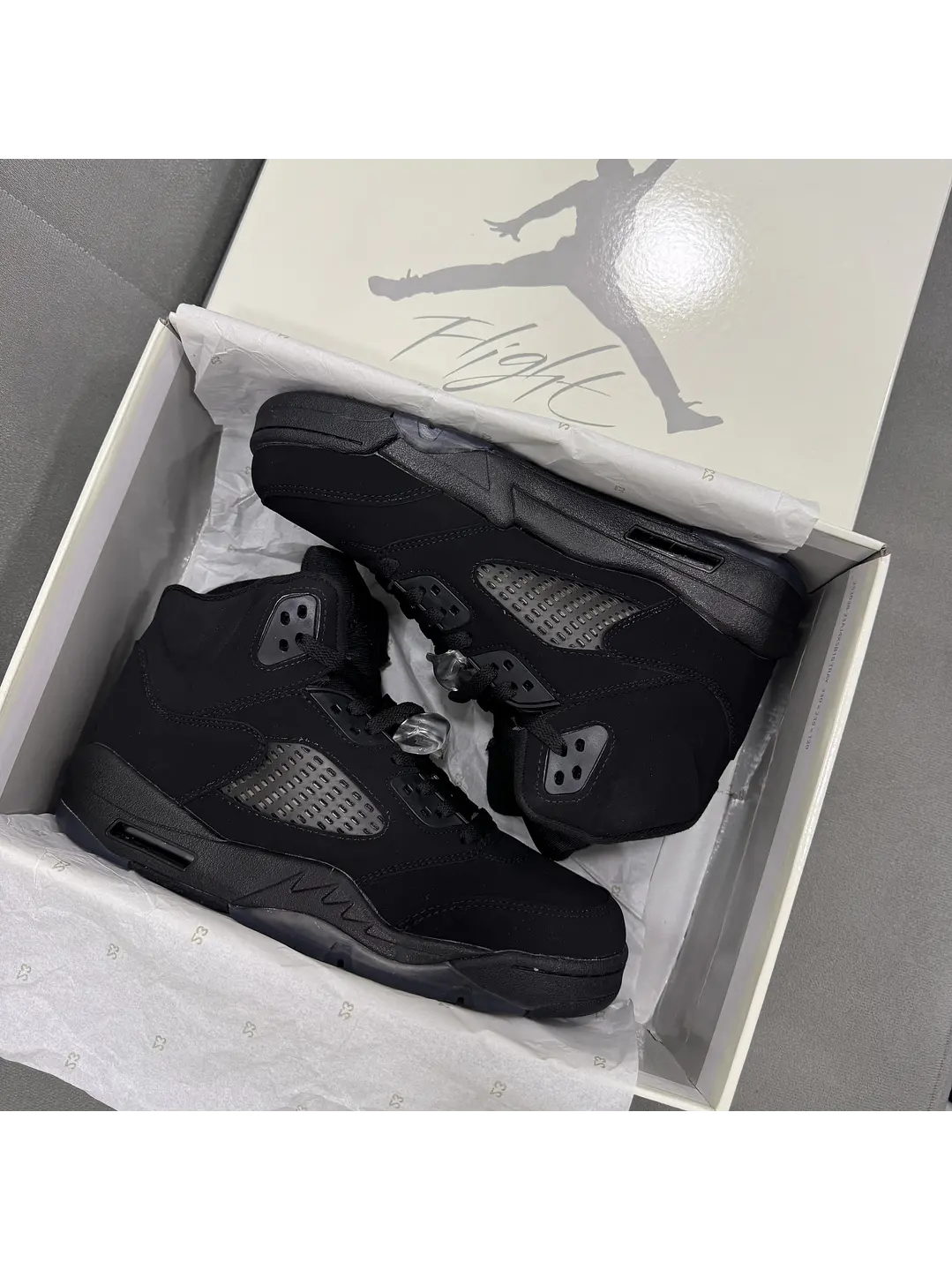 Jordan Retro 5 Black Cat  4