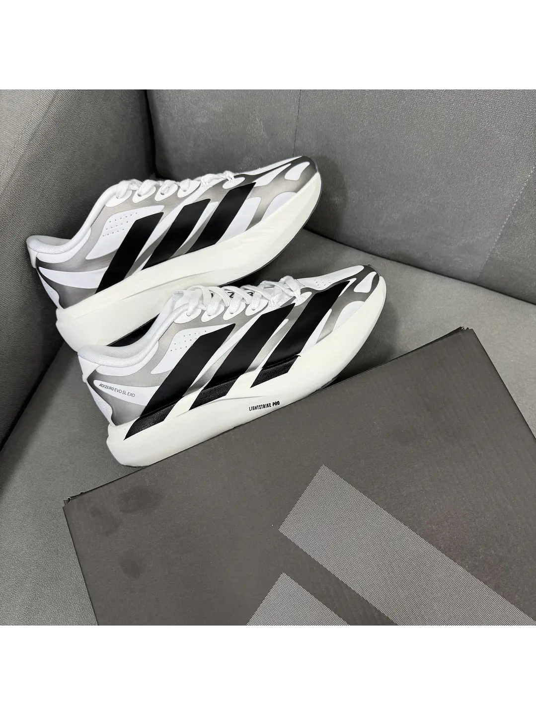Adidas Adizero Evo Sl Exo Blanco 4