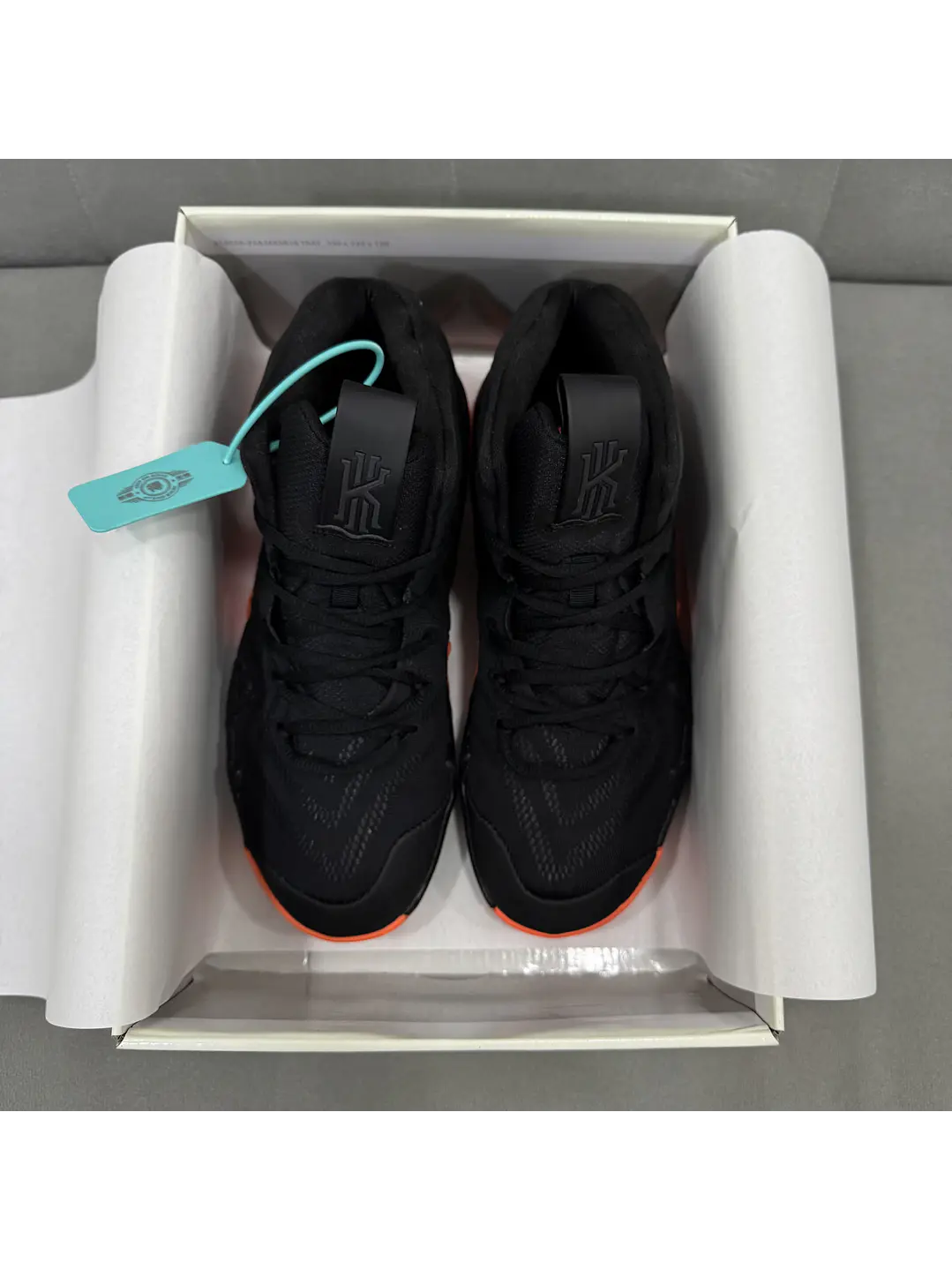 Nike Kyrie Irving 4 Black Orange 3