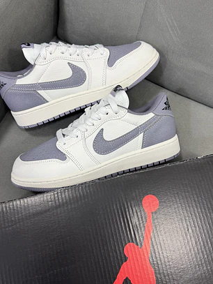 Jordan Retro 1 Low Admosphere Grey
