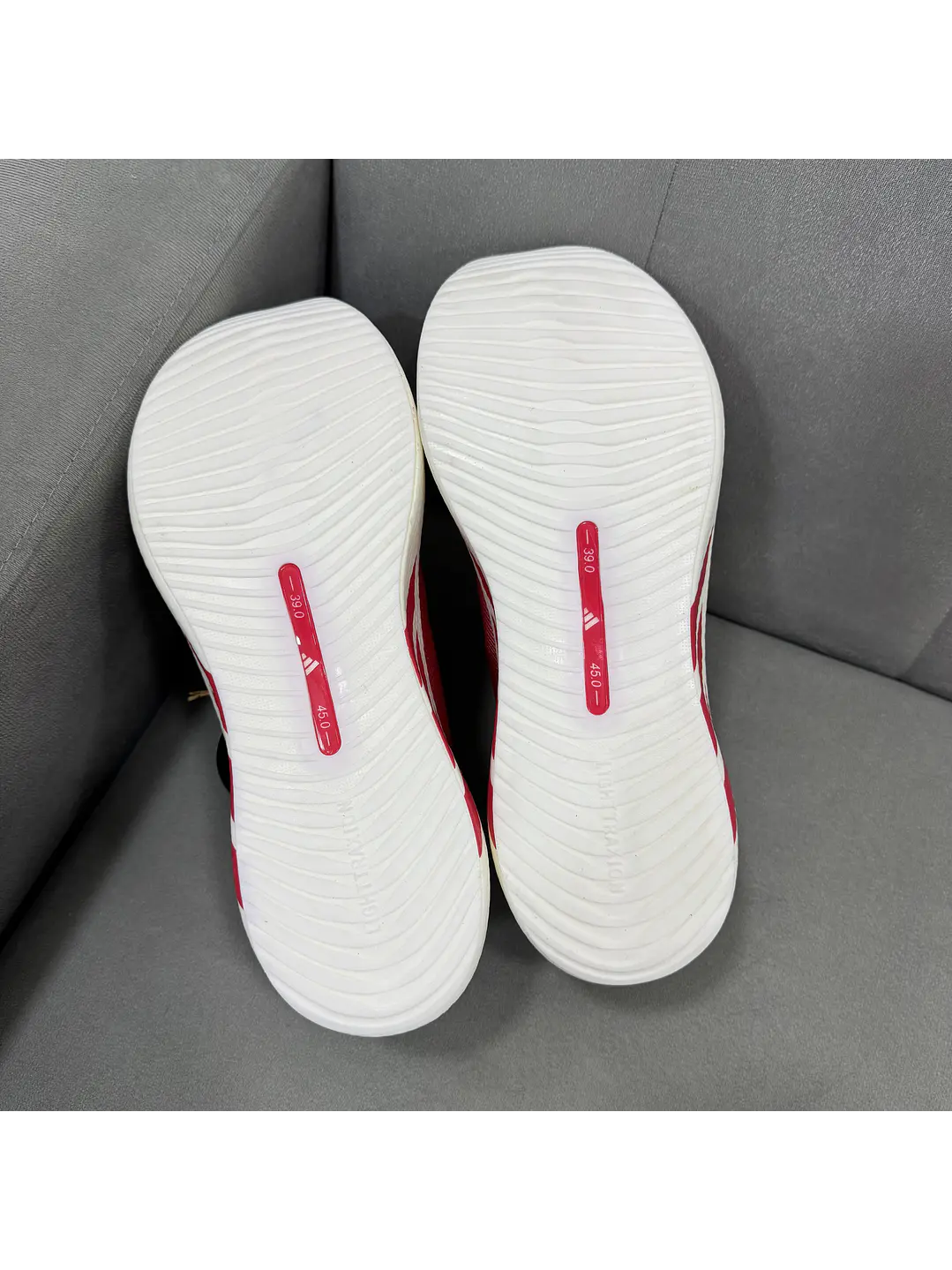 Adidas HyperBoost Red White  4