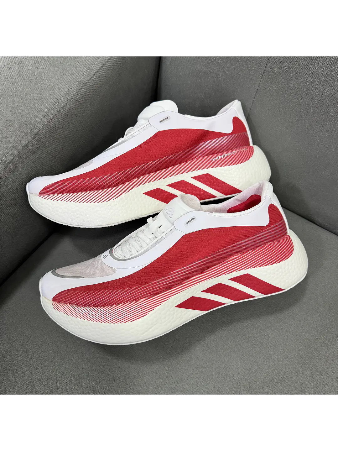 Adidas HyperBoost Red White  2