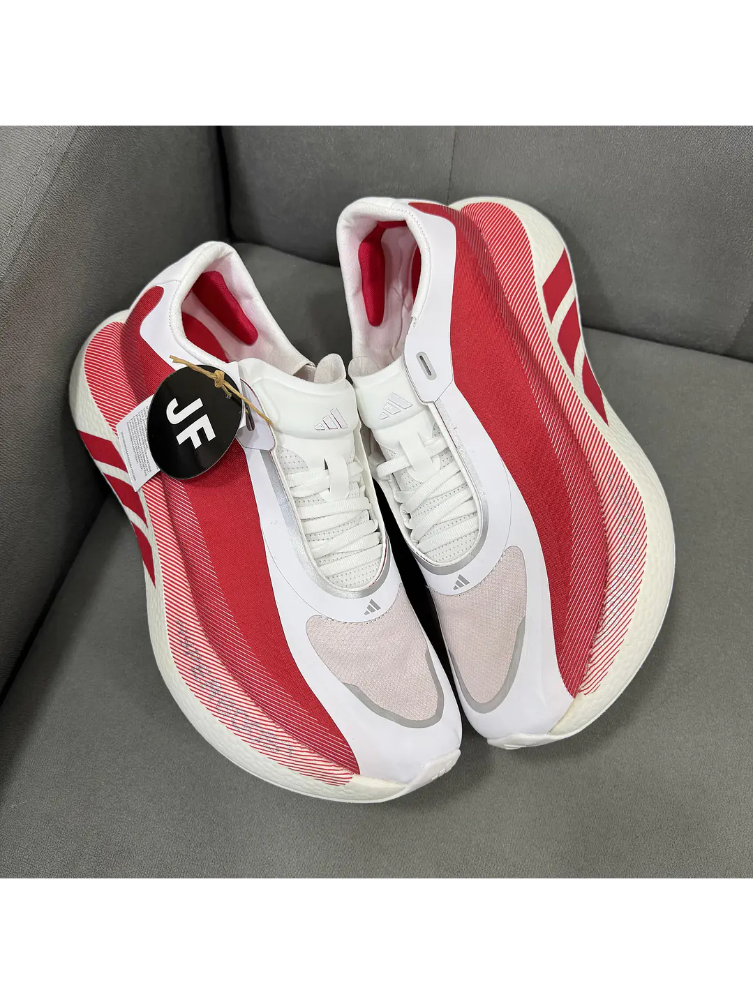 Adidas HyperBoost Red White  3