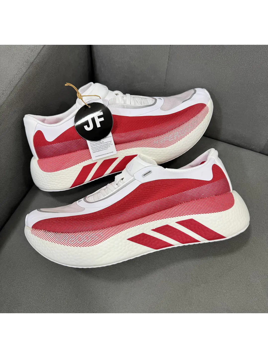 Adidas HyperBoost Red White  1