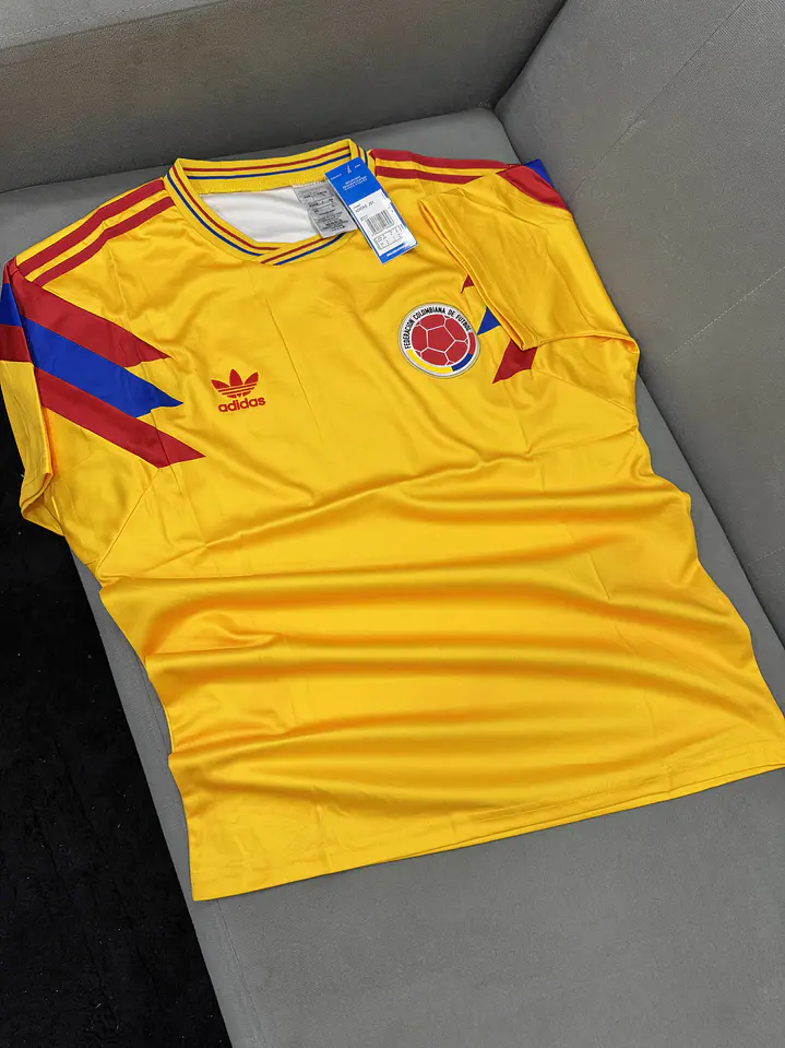 Camiseta Colombia Retro 90 Hombre  1