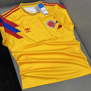 Camiseta Colombia Retro 90 Hombre 