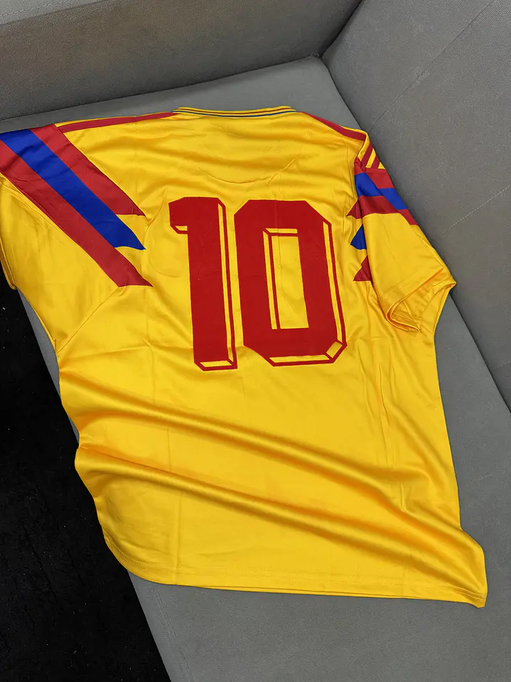 Camiseta Colombia Retro 90 Hombre  2