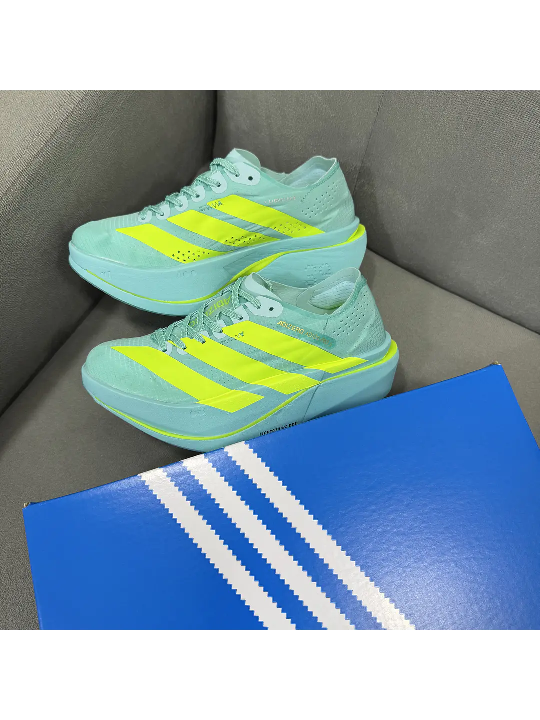 Adida Adizero Adios Pro 5 Blue Neón 2