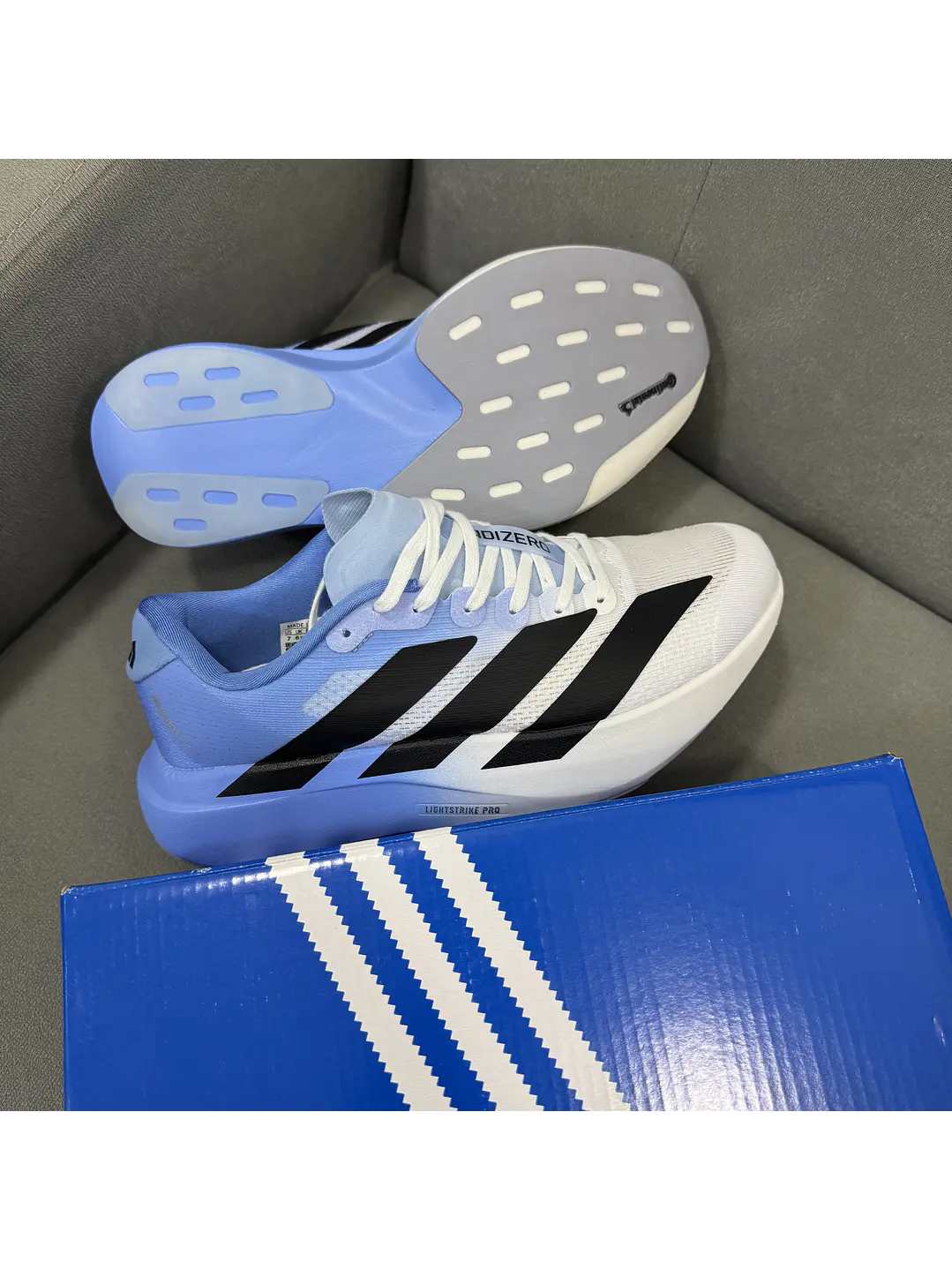 Adidas Adizero Evo Sl Azul Ocean  3