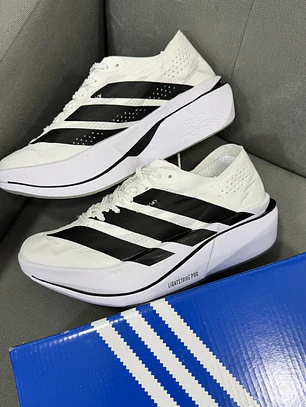 Adidas Adizero Adios Pro 5 White Black 