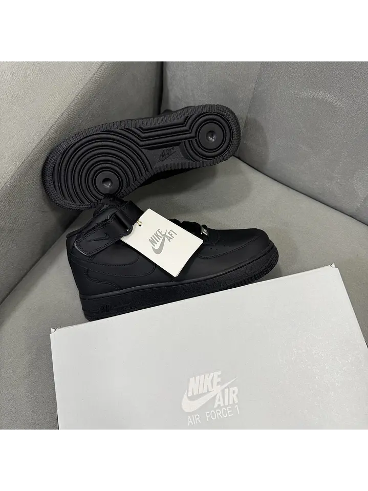 Nike Air Force One High Black  3