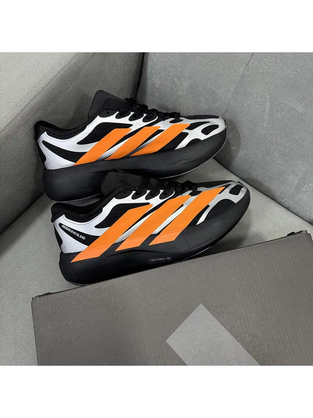 Adizero Evo Sl Exo Black Orange  3