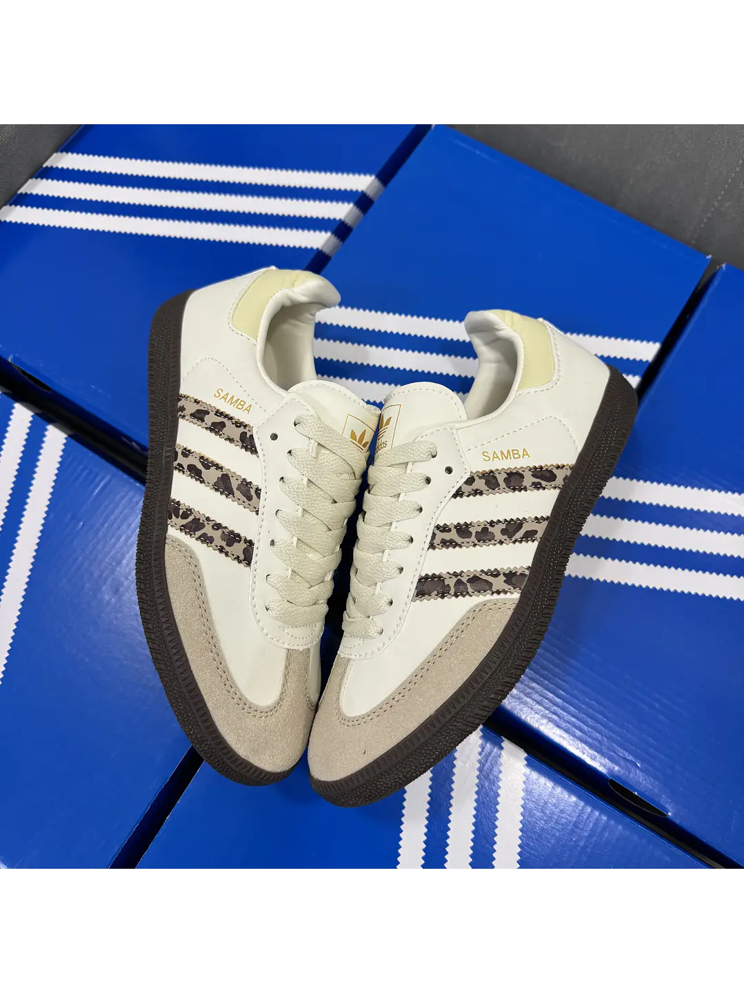 Adidas Samba Leopard Print 1