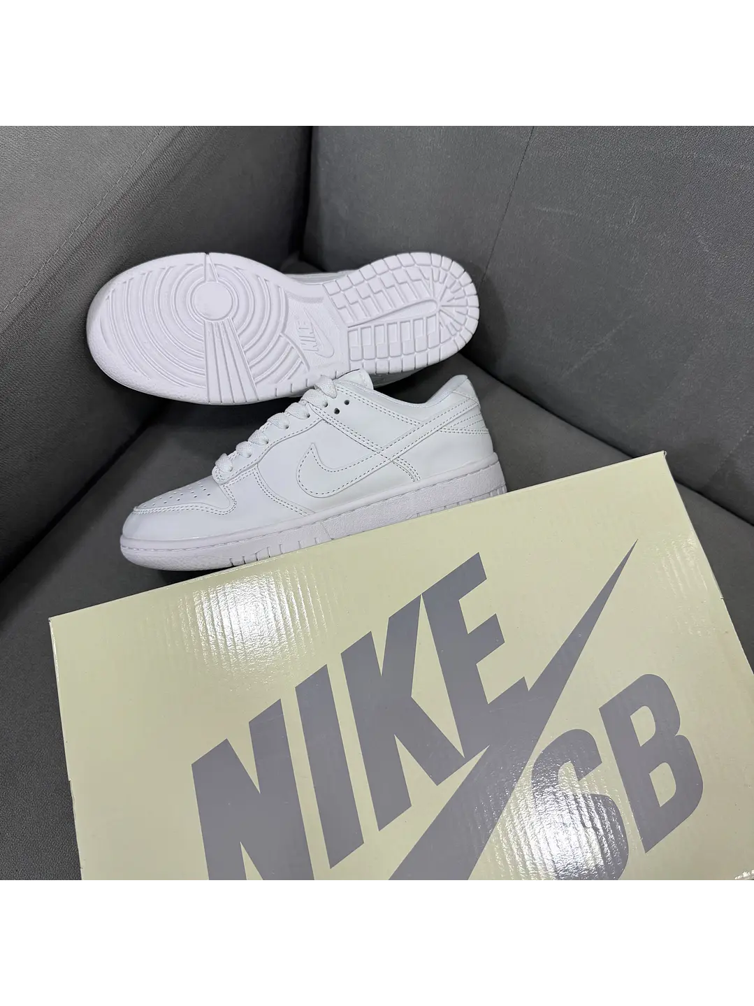 Nike Sb Dunk Low Total White 3