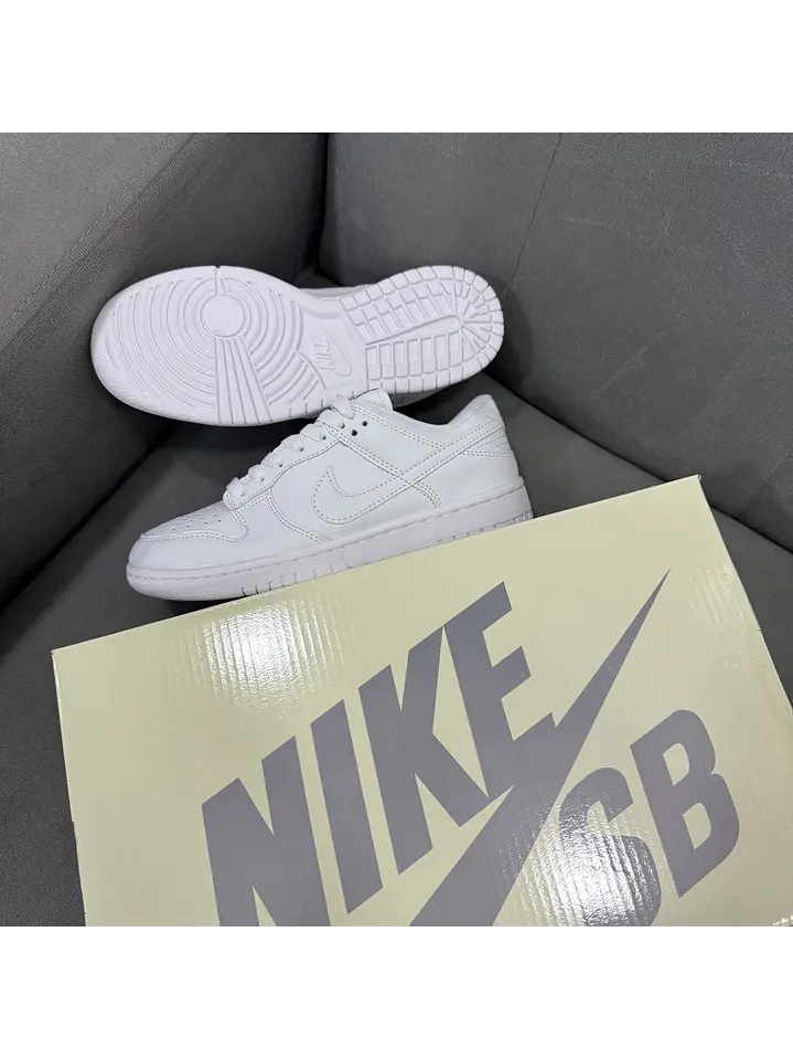Nike Sb Dunk Low Total White 3