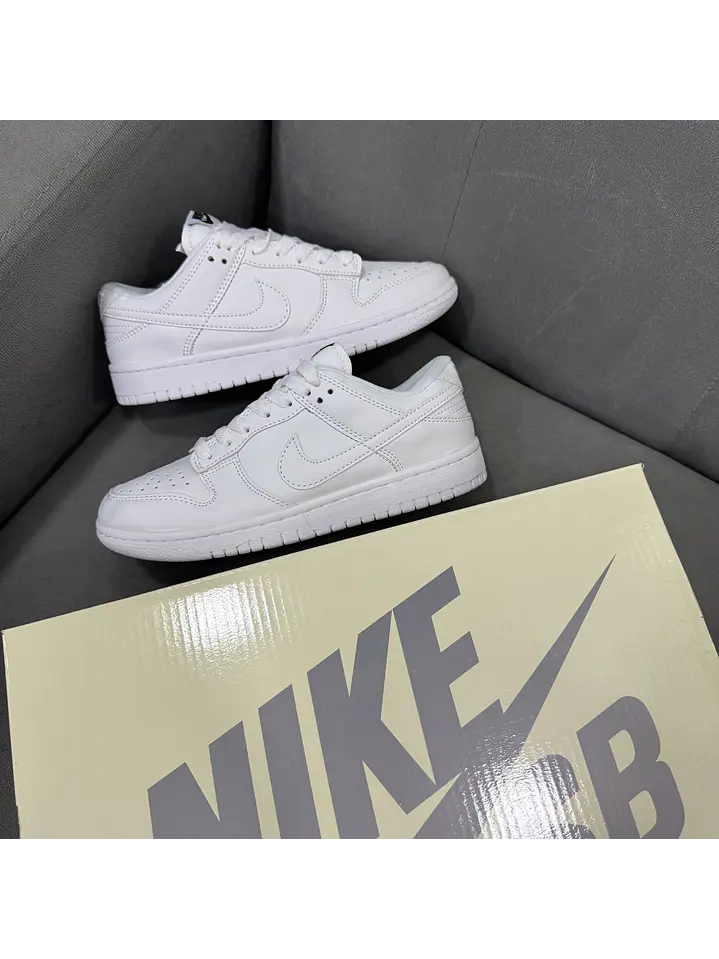 Nike Sb Dunk Low Total White 1