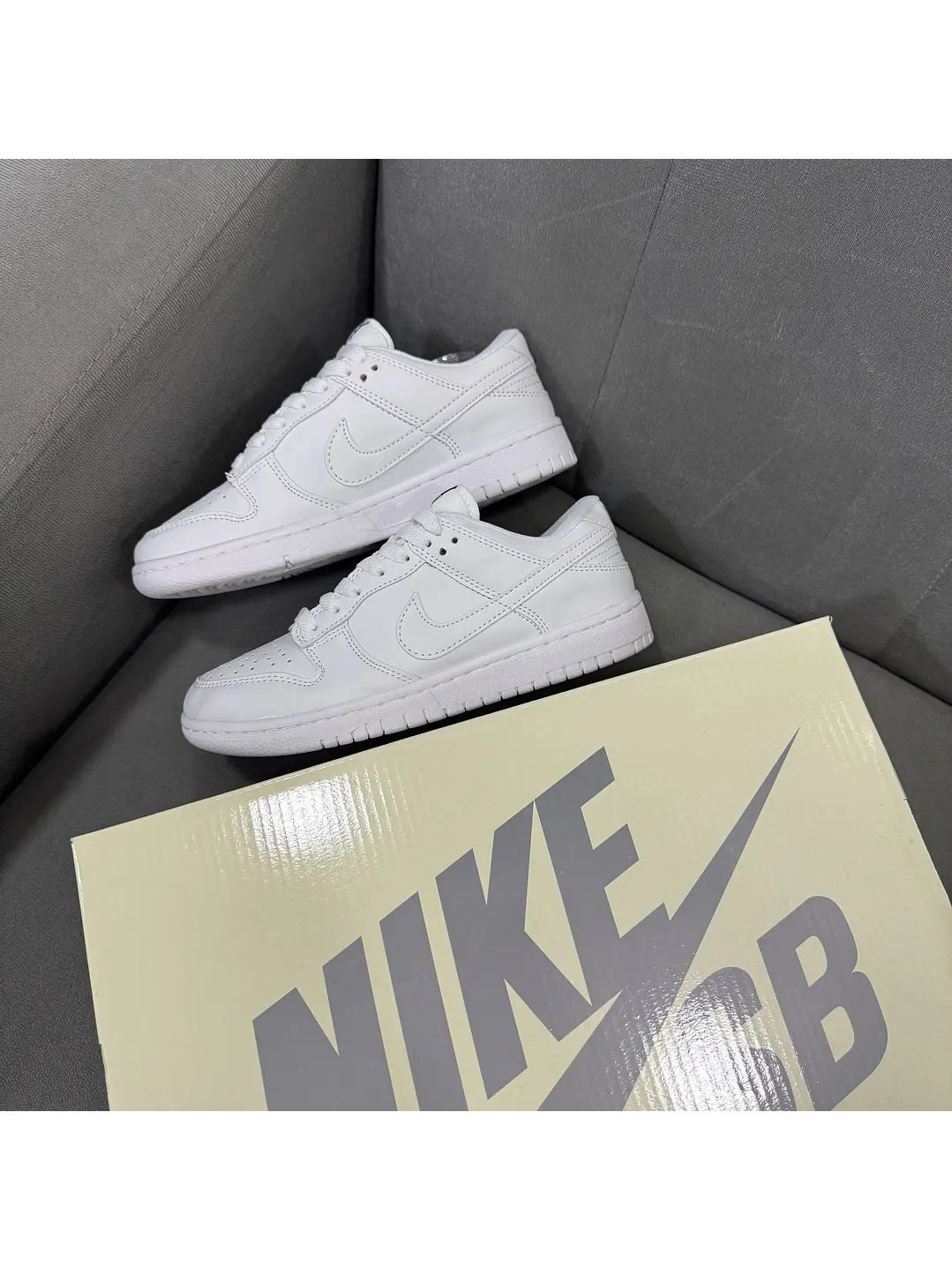 Nike Sb Dunk Low Total White 2