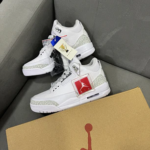 Jordan Retro 3 White Puré Money 