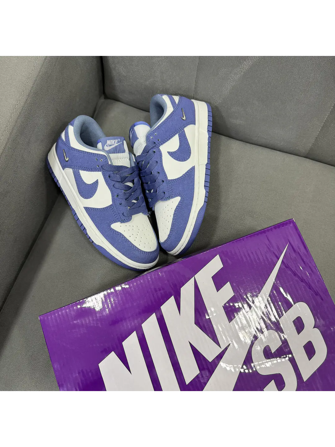 Nike Sb Dunk Low Blue Índigo  4