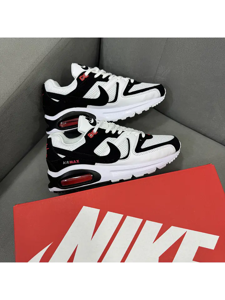 Nike Air Max Command White Black  2