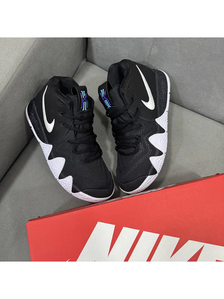 Nike Kyrie Irving 4 Black White  4