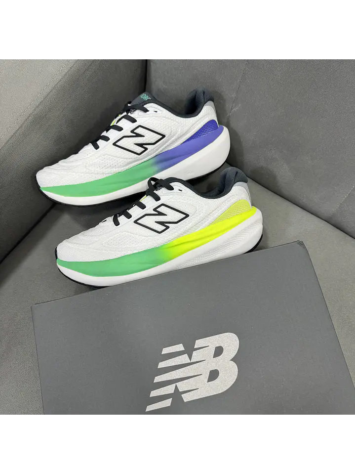 New Balance 1080 V15 Blanco Verde 3