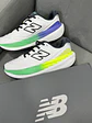 New Balance 1080 V15 Blanco Verde - Miniatura 3