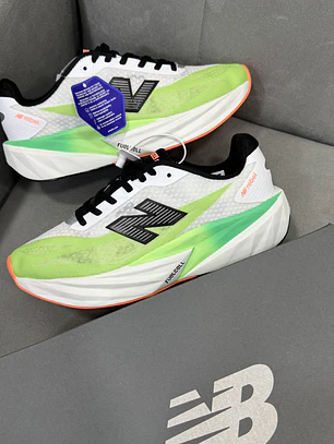 New Balance Rebel V5 White Green 