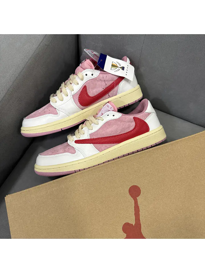 Jordan Retro 1 Low Travis Sail Tropical  4