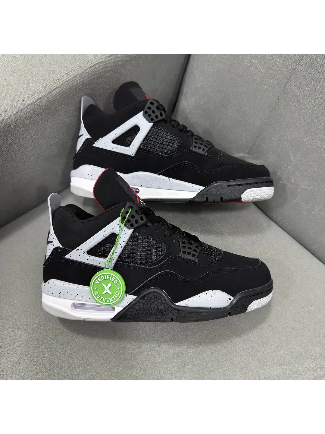 Jordan Retro 4 Black Canvas 3
