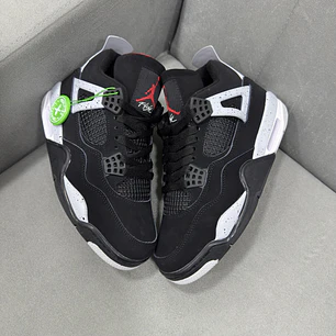 Jordan Retro 4 Black Canvas