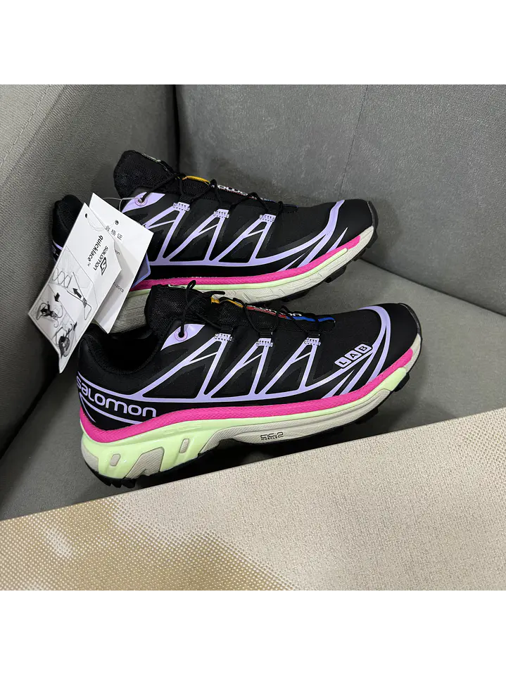 Salomón Lab XT-6 Black Purple  4