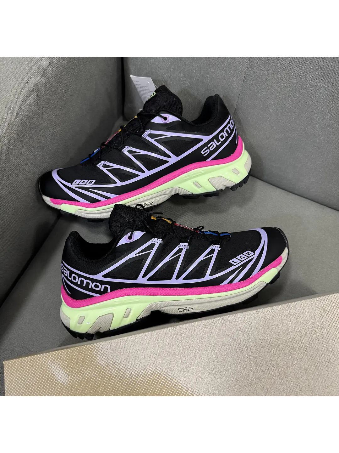 Salomón Lab XT-6 Black Purple  1