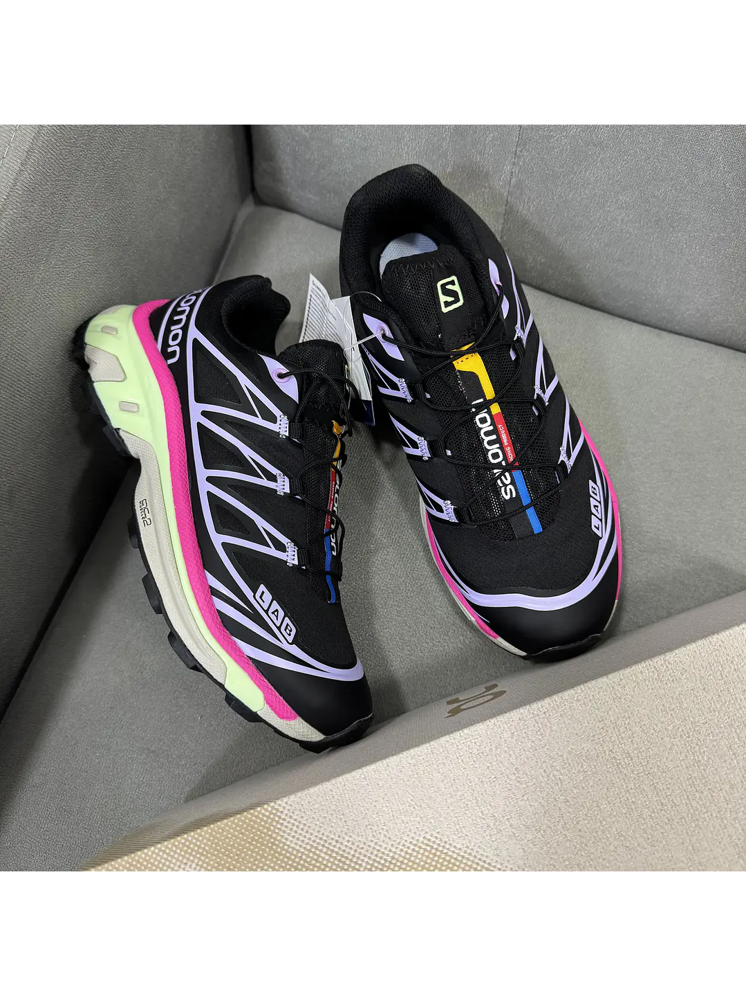 Salomón Lab XT-6 Black Purple  3