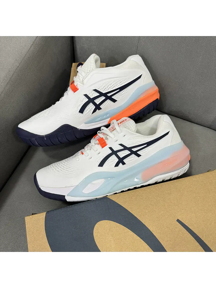 Asics Resolution X White  2