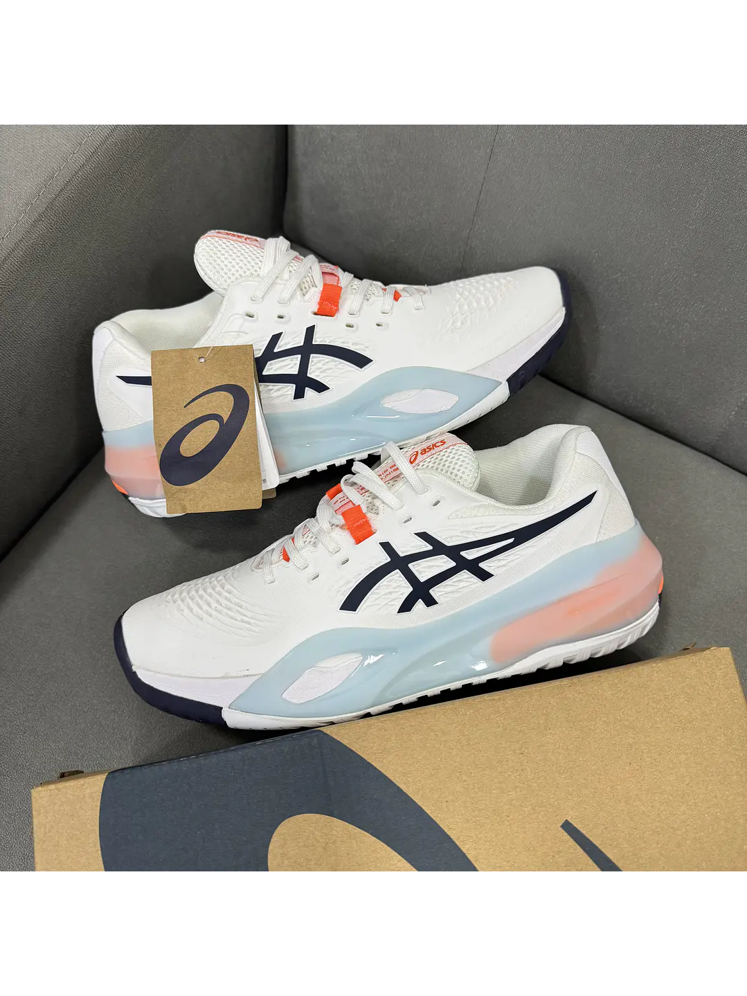 Asics Resolution X White  1