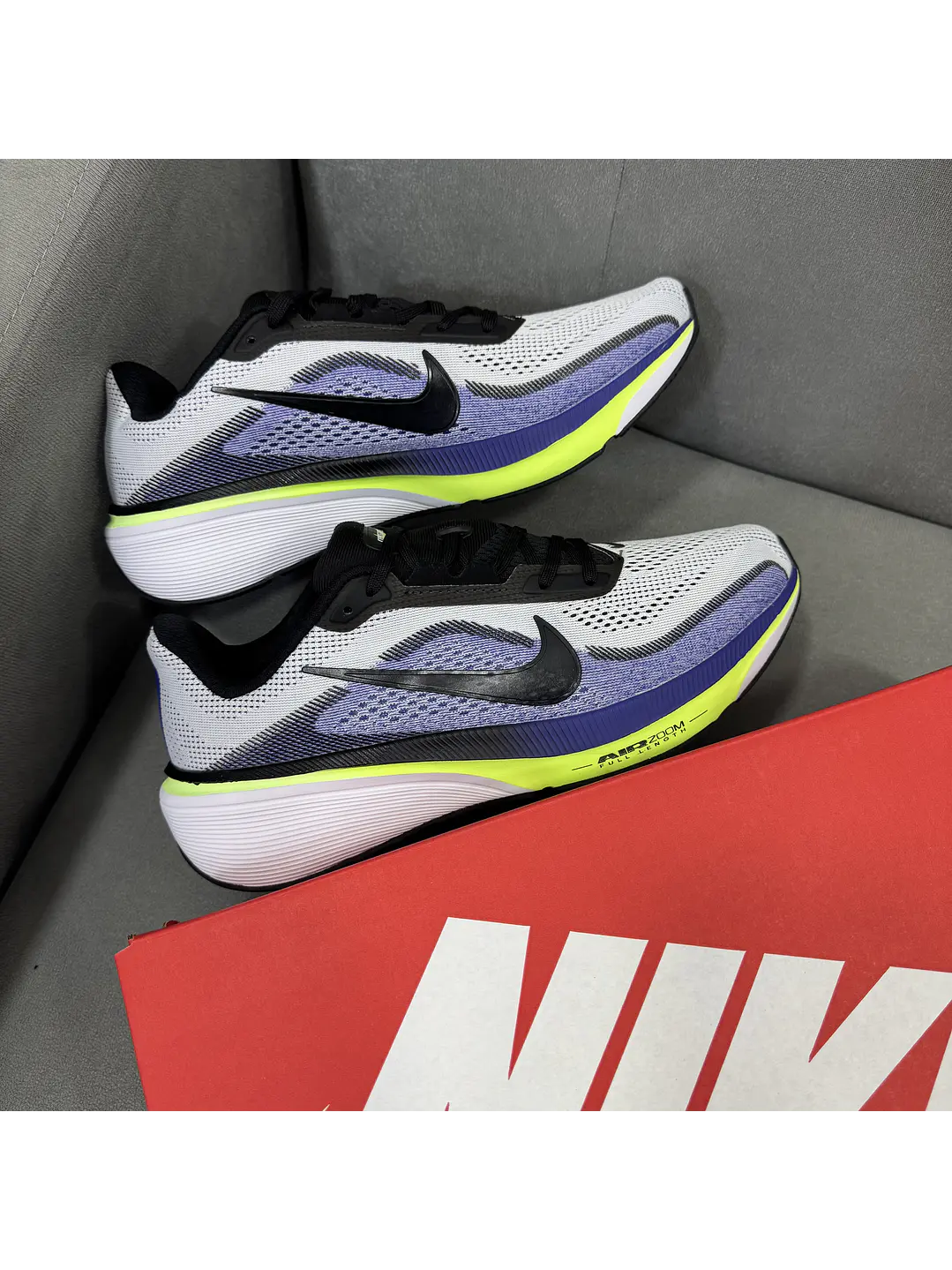 Nike Air Zoom Pegasus 42 Grey Blue 1