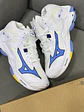 Mizuno Wave Z8 White Blue  - Miniatura 4