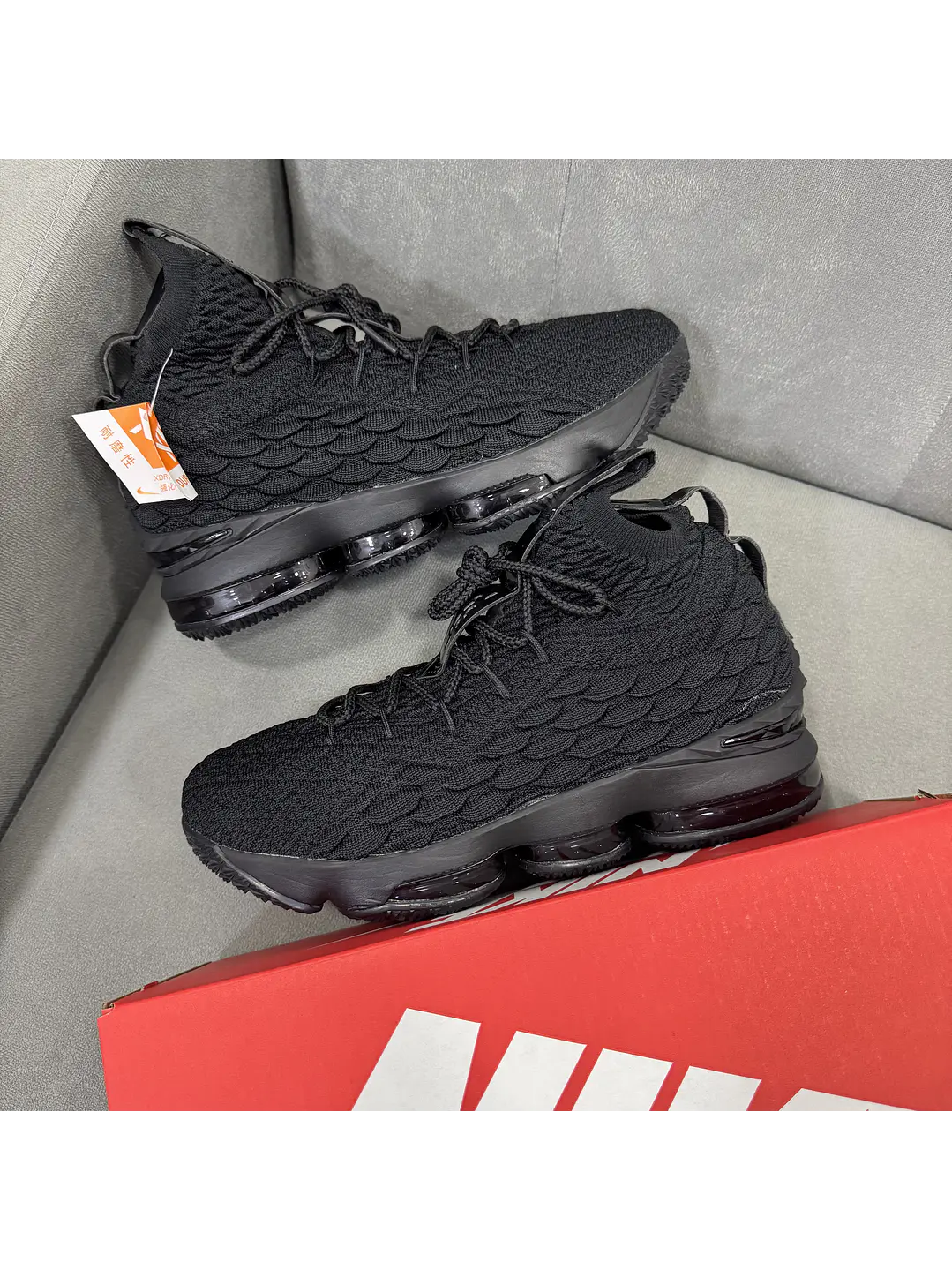 Nike Lebron 15 Black  1