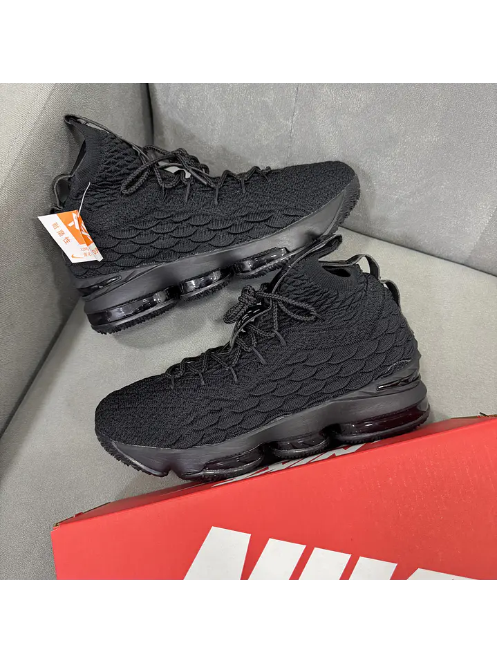 Nike Lebron 15 Black  1